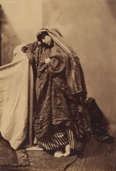 Orientalistická studie o ženě, 1858.