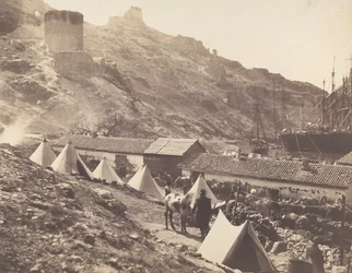 Janovský hrad, Balaklava, 1855.