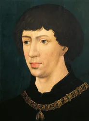 Portrét Karla Smělého, vévody burgundského