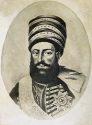 Gruzínský král Heraclius II. 1720-1798, druhá polovina 19.