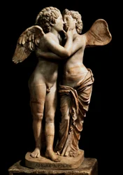 Cupid a Psyche (mramor)