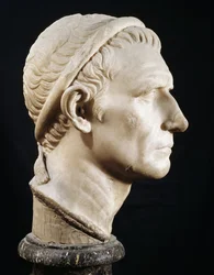 Hlava Antiocha III. Velikého (mramorová socha)