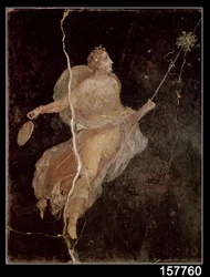 Maenad, z Domu lodi, Pompeje, 1. století př. n. l.-79 našeho letopočtu