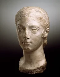 Portrait Head of Plautilla, AD 203-05 (mramor)