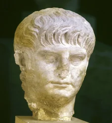 Zobrazení mladého císaře Nerona (37-68). Řím, Museo Nazionale Romano.