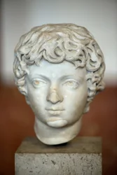 Art Rome Hlava římského císaře Caracalla Child (188-217 AD)