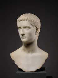 Portrétní busta císaře Gaia, známého jako Caligula, 37-41 n. l.