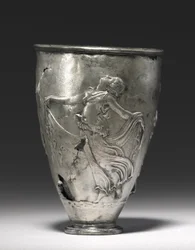 Vicarello Goblet, Vicarello, Augustan Period (stříbrný)