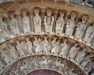 Detail soch jižního portálu