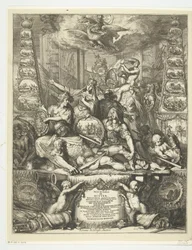 Alegorie smrti Michiela de Ruytera, 1676