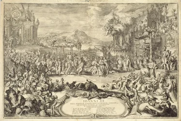 Korunovační vjezd Jana III. (1629-96) do Polska, 1675