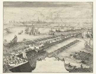 Parmský lodní most přes Šeldu, 1585 Guerres de Flandres (název série)