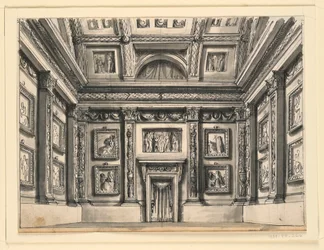 Scéna, interiér paláce