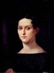 Autoportrét od Rosy Bacigalupo Carrera (19. století) Genes 19. století, Galleria moderního umění