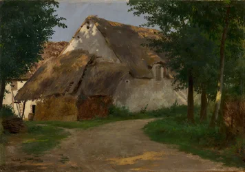 Farma u vchodu do lesa, 1860-1880