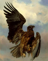 The Wounded Eagle, c.1870
