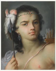 Kresba, Personifikace Ameriky, před rokem 1720