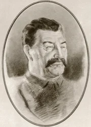 Josif Vissarionovič Stalin, z Živé biografie slavných panovníků.
