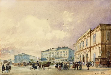 Jižní nádraží, Vídeň; Jižní nádraží, Vídeň, 1852