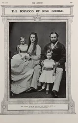 Princ a princezna z Walesu se dvěma dětmi (1867)
