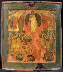 Proměna (tempera na panelu)