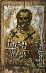 Svatý Mikuláš, 14. století.