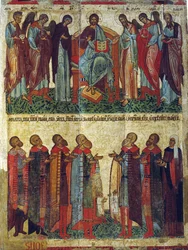 Modlící se Novgorodané, 1467.
