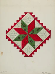 Přikrývka, c. 1936.