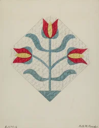 Přikrývka, c. 1936.