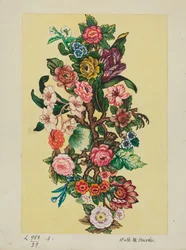 Přikrývka, c. 1936.