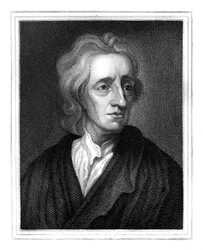 John Locke, anglický filozof, 1825.