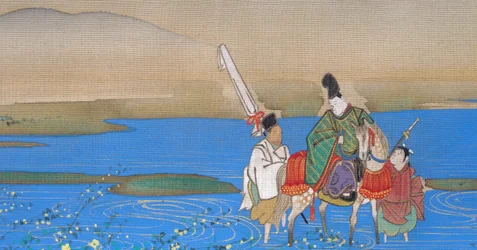 Six Jewel Rivers Mu-Tamagawa , ca. 1839.