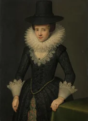 Portrét Anny Boudaen Courtenové (1599-1622)