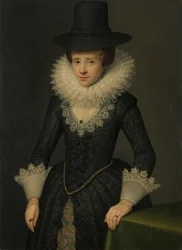 Portrét Anny Boudaen Courtenové