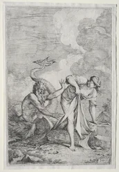 Glaucus a Scylla, c. 1661.