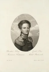 Ruský velkovévoda Michael Pavlovič 1798-1849, 1814