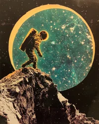 Kosmický vzestup astronauta