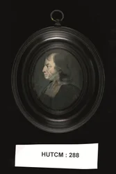 Oliver Cromwell, cca 1700-50 (akvarel)