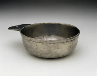 Porringer, c. 1775-1825 (cín)