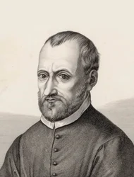 Portrét skladatele Giovanni Pierluigi da Palestrina 1526-1594.