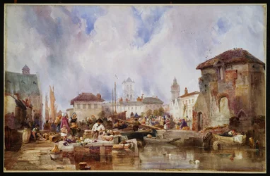 Trh na nábřeží, Bruggy