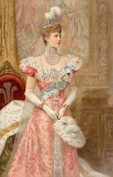 Její královská výsost princezna z Walesu, z „The Illustrated London News“, 1902