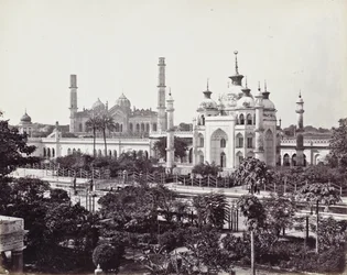 Hrobka Zinat Algiya v komplexu Husainabad Imambara