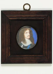 Karel II (akvarel na pergamenu)