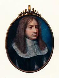 Ludowich Muggleton, zakladatel sekty muggletoňanů, c1652.