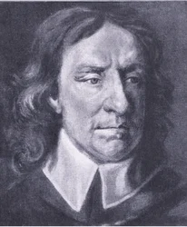 Oliver Cromwell, z knihy Cassells History of the British People vydané společností Waverley Book Company Limited, cca 1940.