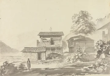 Ve vesnici poblíž Tassisudonu [Tashicho Dzong]