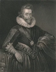 Henry Wriothesley, hrabě ze Southamptonu, c1610, počátek poloviny 19. století.