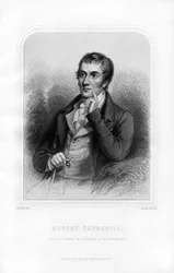 Robert Tannahill , skotský básník, 1870
