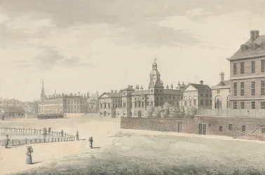 Průvod koňské hlídky, Whitehall